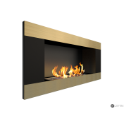 Биокамин Zefire Elliot horizontal 900 латунный