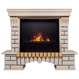 Электрокамин Country 26 WT с очагом 3D Cassette 630 Black Panel купить Электрокамин Country 26 WT с очагом 3D Cassette 630 Black Panel