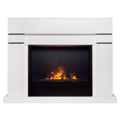 Электрокамин Lindelse 26 WT с очагом 3D Cassette 630 Black Panel Электрокамин Lindelse 26 WT с очагом 3D Cassette 630 Black Panel