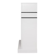 Электрокамин Lindelse 26 WT с очагом 3D Cassette 630 Black Panel