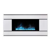 Электрокамин Vega CST1000 WT с очагом 3D Cassette 1000 LED RGB