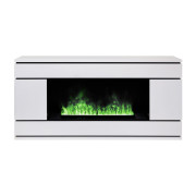 Электрокамин Vega CST1000 WT с очагом 3D Cassette 1000 LED RGB