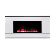 Электрокамин Vega CST1000 WT с очагом 3D Cassette 1000 LED RGB