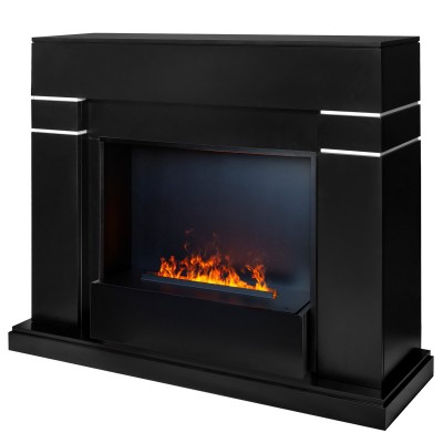 Электрокамин Lindelse 26 BLM с очагом 3D Cassette 630 Black Panel Электрокамин Lindelse 26 BLM с очагом 3D Cassette 630 Black Panel