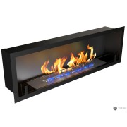 Биокамин Zefire Fest 1000 со стеклом (Estetic Flame)