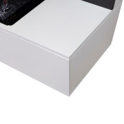 Электрокамин Modern CST630 WT-P511 с очагом 3D Cassette 630 Black Panel