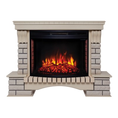 Электрокамин Country 33/33W WT с очагом Firespace 33 Электрокамин Country 33/33W WT с очагом Firespace 33
