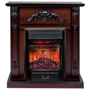 Электрокамин Anita AO с очагом Majestic Lux Black RC купить Электрокамин Anita AO с очагом Majestic Lux Black RC