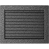 Решётка вентиляционная Чёрная хром с жалюзи 22x30 Решётка вентиляционная Чёрная хром с жалюзи 22x30