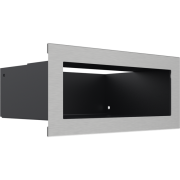 Решётка вентиляционная LUFT стальной 9х20