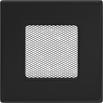 Решётка вентиляционная Чёрная 11x11 Решётка вентиляционная Чёрная 11x11