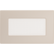 Решётка вентиляционная Кремовая 11x17