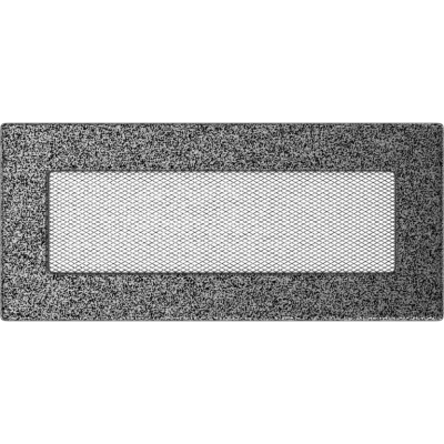 Решётка вентиляционная Чёрная хром 11x24 Решётка вентиляционная Чёрная хром 11x24
