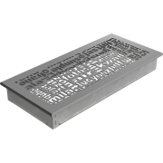 Решётка вентиляционная ABC гранитовая 17x37
