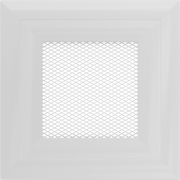 Решётка вентиляционная OSCAR белая 11x11