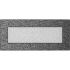 Решётка вентиляционная Чёрная хром 11x32 Решётка вентиляционная Чёрная хром 11x32