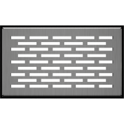 Решётка вентиляционная FLOOR 11x17