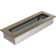 Решётка вентиляционная Латунная гальваника 11x32