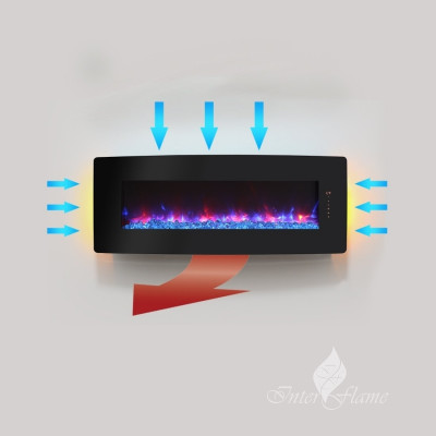 Электроочаг Interflame RELAX 48 GLX с разноцветной подсветкой Электроочаг Interflame RELAX 48 GLX с разноцветной подсветкой