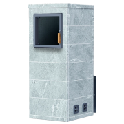 Печь в облицовке комплект Гром 50 (П2) Русский пар 1600/50 Талькохлорит